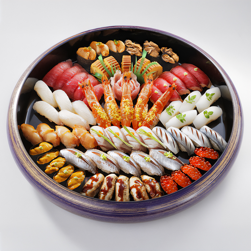 厳選まぐろトロ・季節のお薦めネタ入り【数奇屋橋5人前】謹製