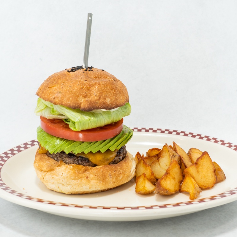 アボカドチーズバーガー