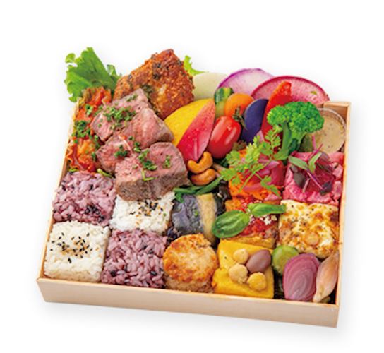 シェフおすすめの五感が喜ぶ宝箱弁当