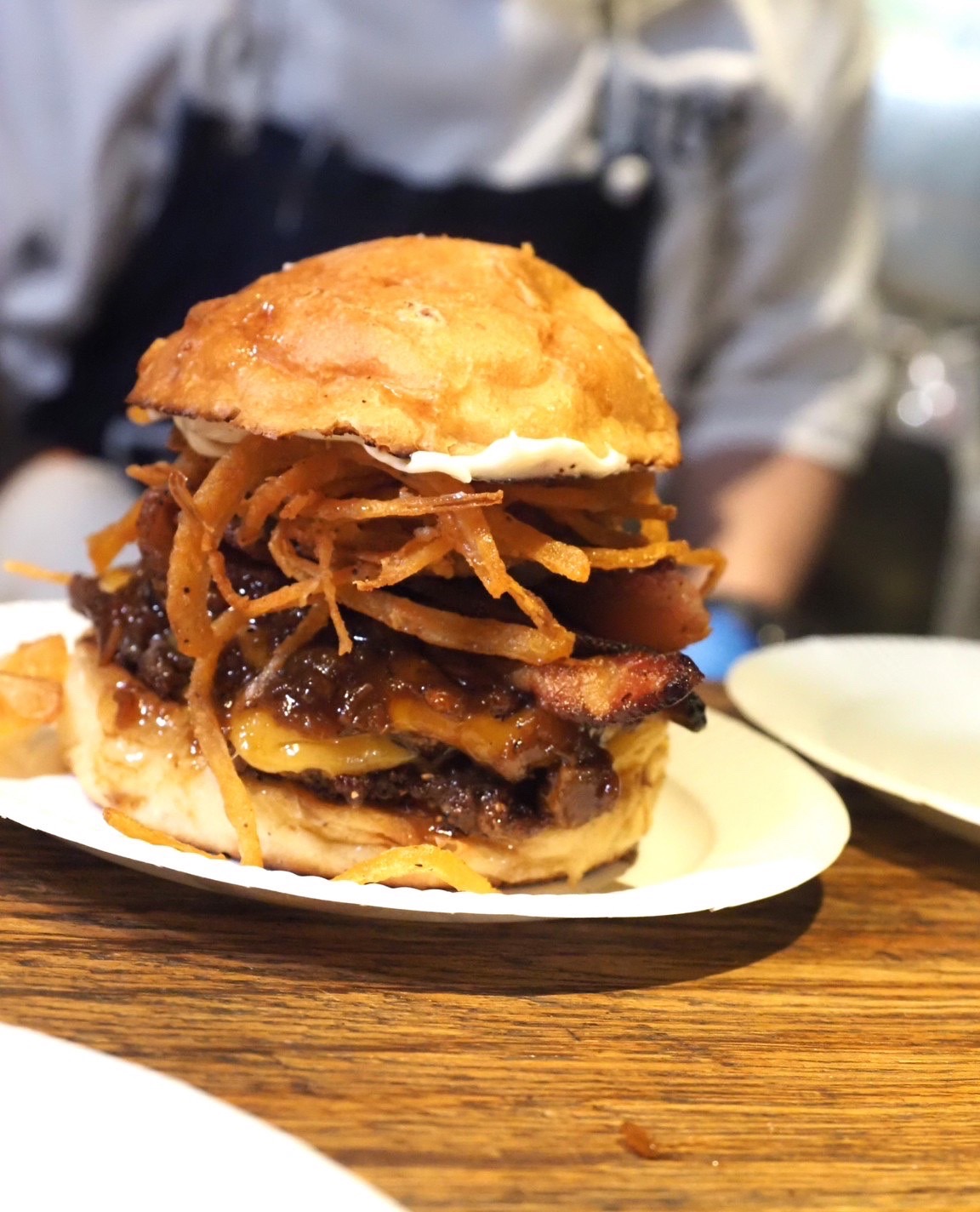 ベーコンジャムスマッシュバーガー